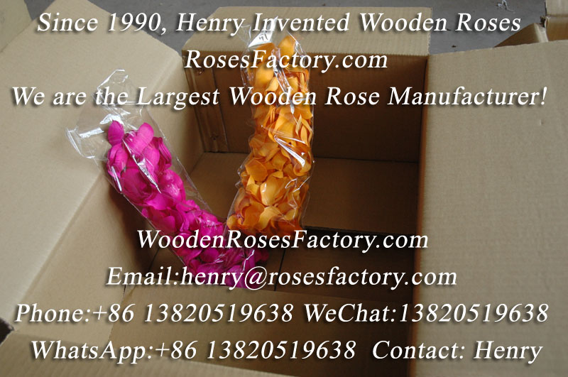 wooden rose, half open, small buds, sleeve, wooden butterfly